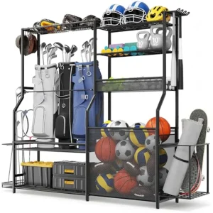 Garage Sports Equipment Organizer