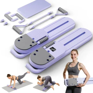 2-in-1 Split Ab Pilates Portable Ski Board Core/Leg Abdominal