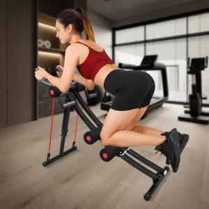 Foldable Ab Machine 440lbs LCD Display