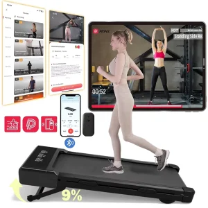 Foldable Treadmill 9% Incline 3.8mph/6kph Walking Pad
